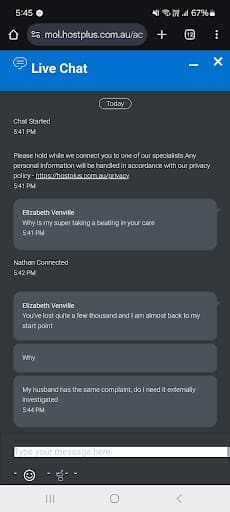 Hostplus — Customer photo